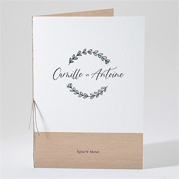 Livret de messe mariage tellement nous