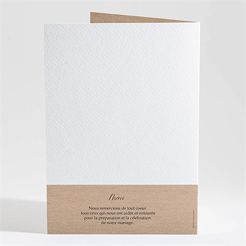 Livret de messe mariage tellement nous - Dos du livret