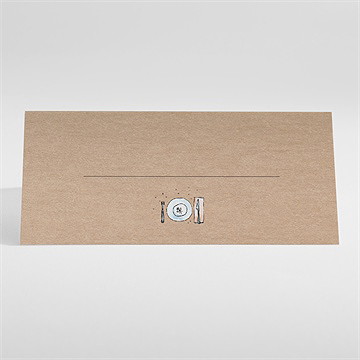 Marque-place mariage tellement nous - Dos du marque-place