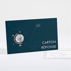 Carton réponse mariage notre passeport