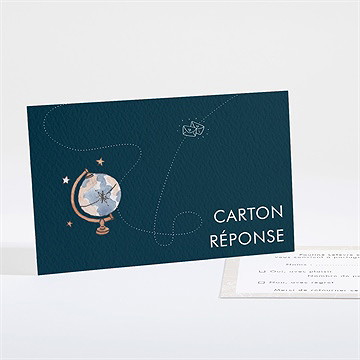 Carton réponse mariage notre passeport