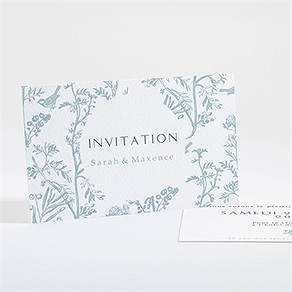 Carton d'invitation mariage jouy exclusif