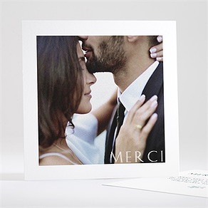 Remerciement mariage jouy exclusif