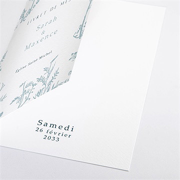 Livret de messe mariage jouy exclusif - Détail du livret