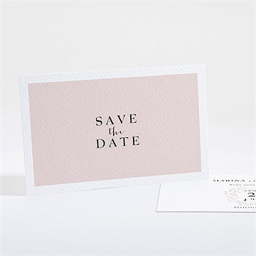 Save the Date mariage médaillon