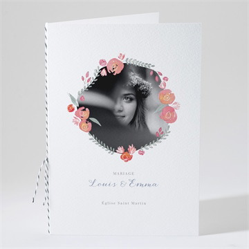 Livret de messe mariage couronnés