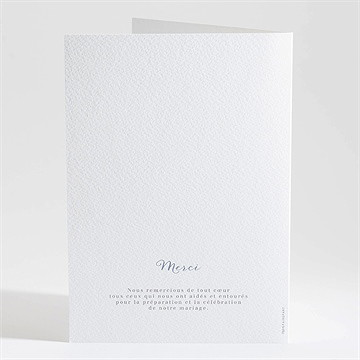 Livret de messe mariage couronnés - Dos du livret