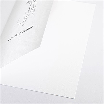 Livret de messe mariage belle esquisse - Détail du livret