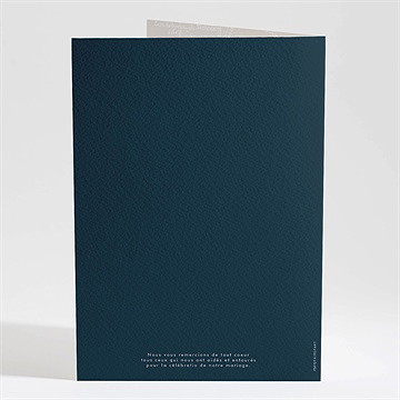 Livret de messe mariage notre passeport - Dos du livret