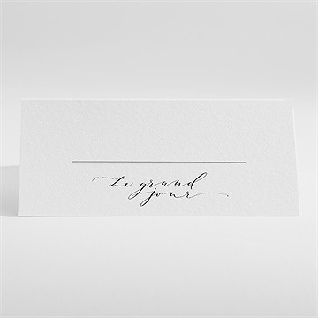 Marque-place mariage un grand jour - Mise en situation