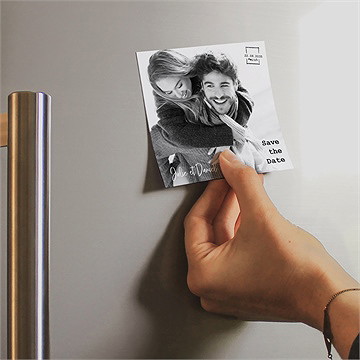 Save the Date mariage notre télégramme - Mise en situation