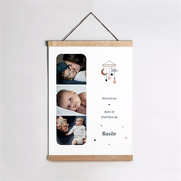 Affiche naissance ma constellation