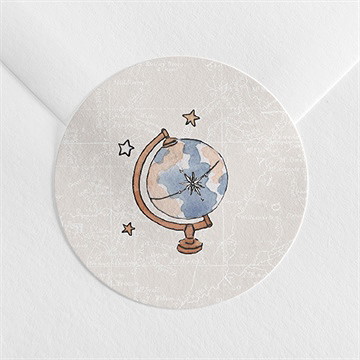 Sticker mariage notre passeport