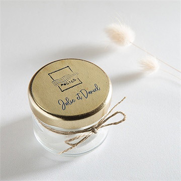 Sticker mariage notre télégramme - Mise en situation