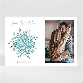 Save the Date mariage tourbillonnant