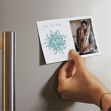 Save the Date mariage tourbillonnant - Mise en situation