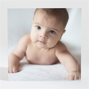 Remerciement naissance petite escapade - Dos de la carte