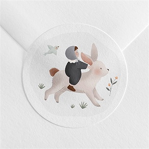 Sticker naissance petite escapade
