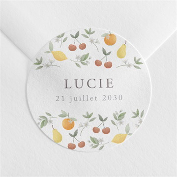 Sticker naissance poésie d'eté