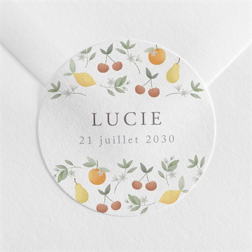 Sticker naissance poésie d'eté