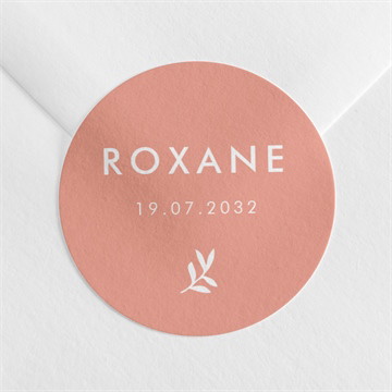 Sticker naissance tout en relief