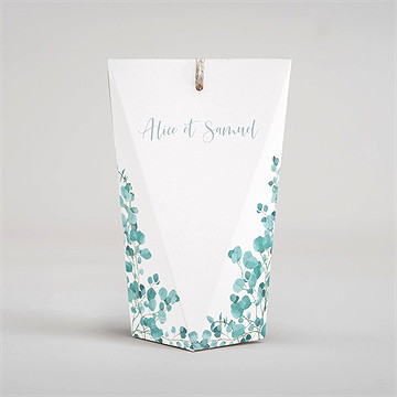 Boîte surprise mariage tourbillonnant - Dos de la boîte