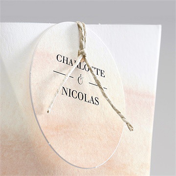 Boîte surprise mariage la savane - Détail de la boîte