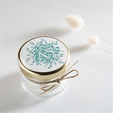 Sticker mariage tourbillonnant - Mise en situation