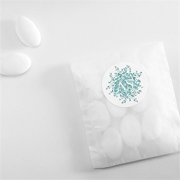 Sticker mariage tourbillonnant - Mise en situation