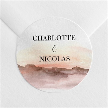 Sticker mariage la savane