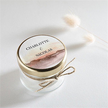 Sticker mariage la savane - Mise en situation