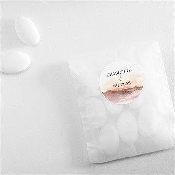 Sticker mariage la savane - Mise en situation