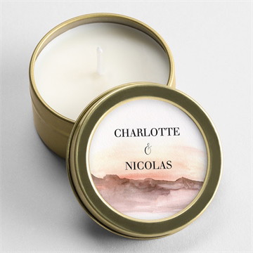 Bougie mariage la savane