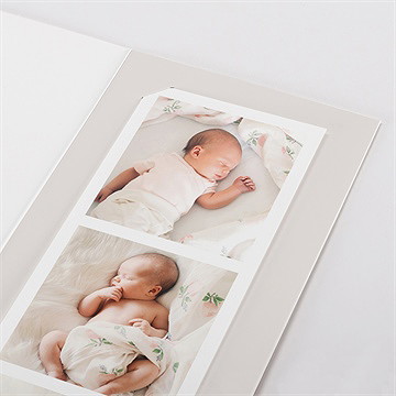 Faire-part naissance champetre - Détail du faire-part