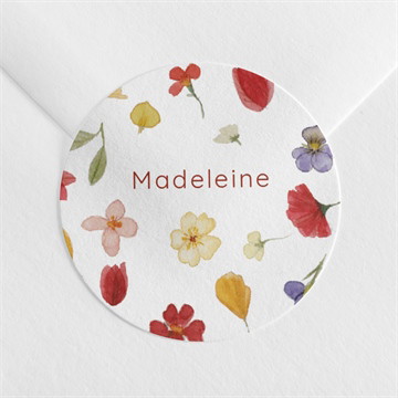 Sticker naissance harmonie d'automne