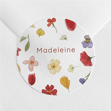 Sticker naissance harmonie d'automne