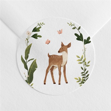 Sticker naissance tendre eveil