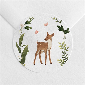 Sticker naissance tendre eveil