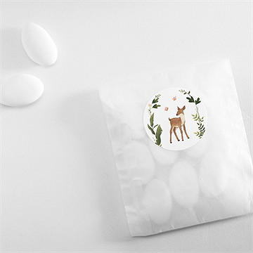 Sticker naissance tendre eveil - Mise en situation