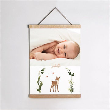 Affiche naissance tendre eveil