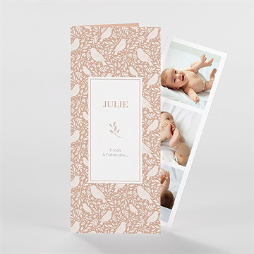 Faire-part naissance espiègle - Vue d'ensemble