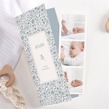 Faire-part naissance adorable