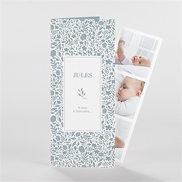 Faire-part naissance adorable - Vue d'ensemble