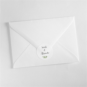 Sticker mariage balade champetre - Mise en situation