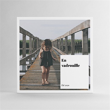 Album photos enfant en vadrouille carré