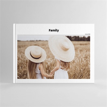 Album photos enfance paysage