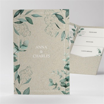 Faire-part mariage intimité