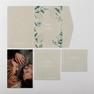 Faire-part mariage intimité - Vue ensemble extérieur