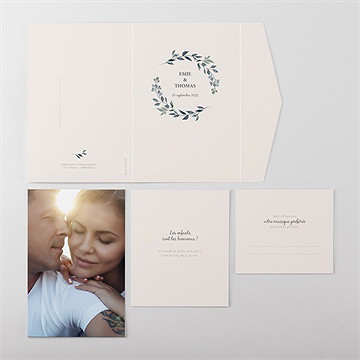 Faire-part mariage bel eclat - Vue ensemble extérieur