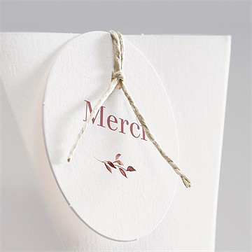 Boîte surprise mariage poésie cuivrée - Détail de la boîte